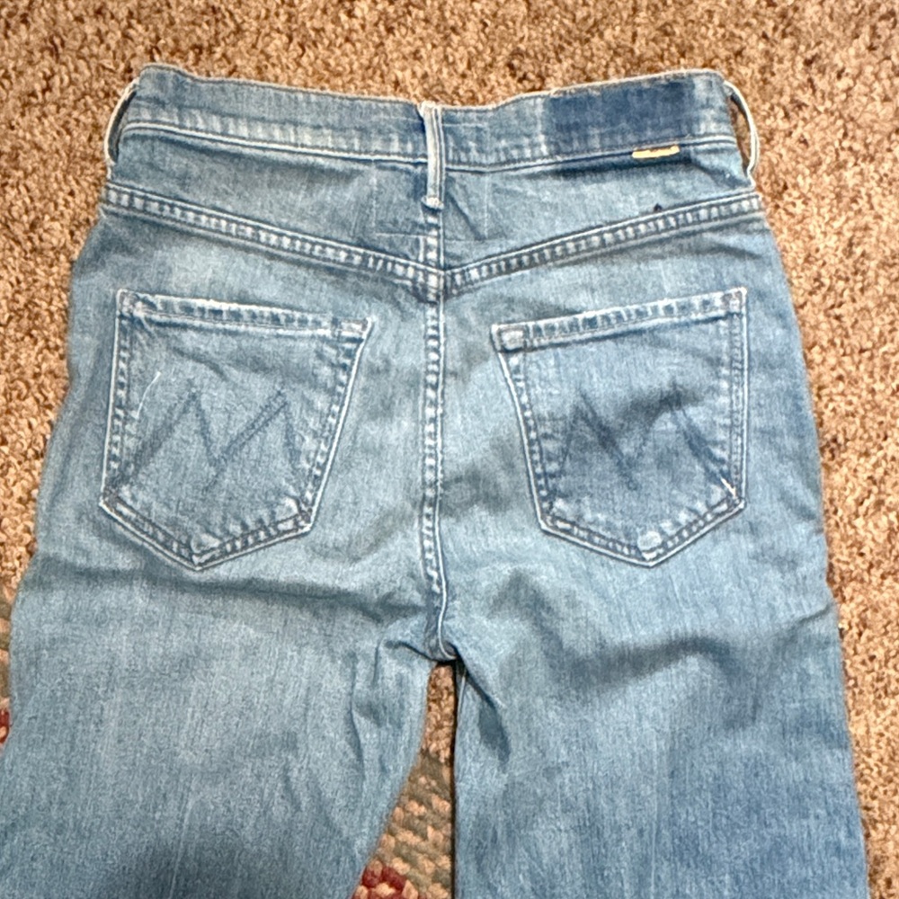 MOTHER Light Blue Denim Jeans - Picture 4 of 4